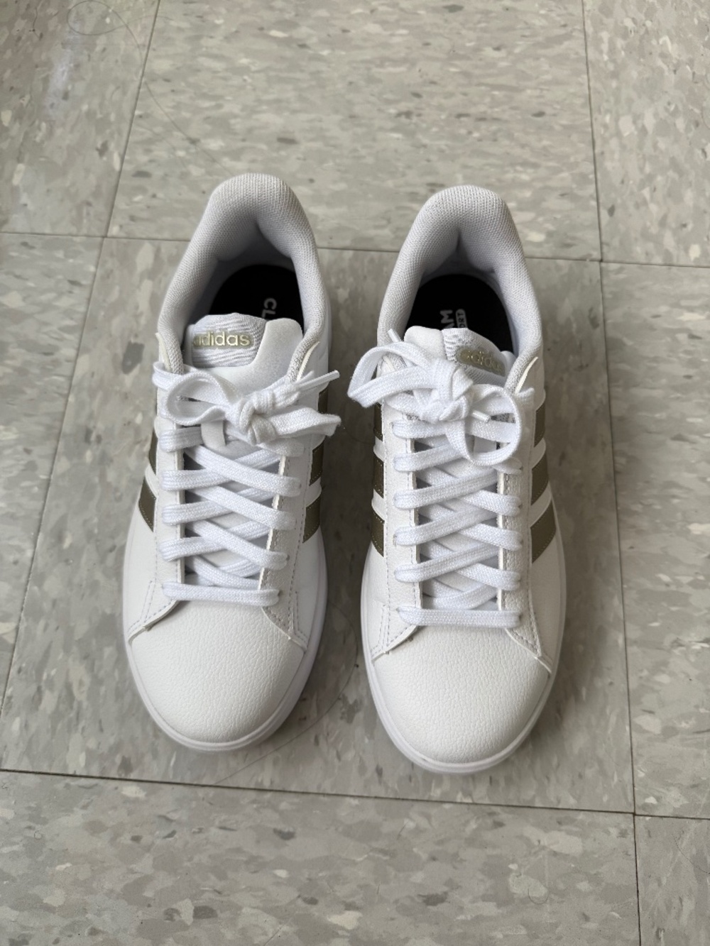 Adidas Grand Court 3.0 Sneakers White Green Women’s